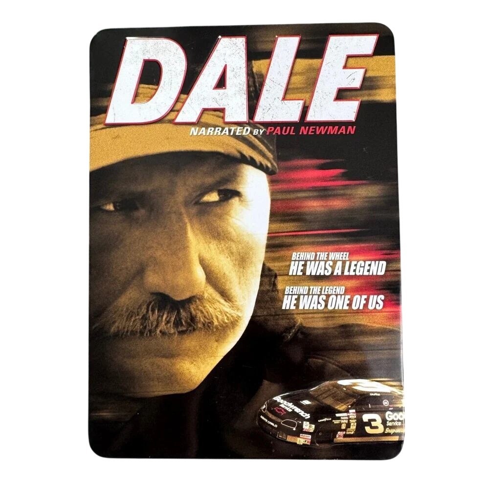 Dale Earnhardt DALE Limited Edition 6-Disc DVD Collector Tin Set Paul Newman NEW